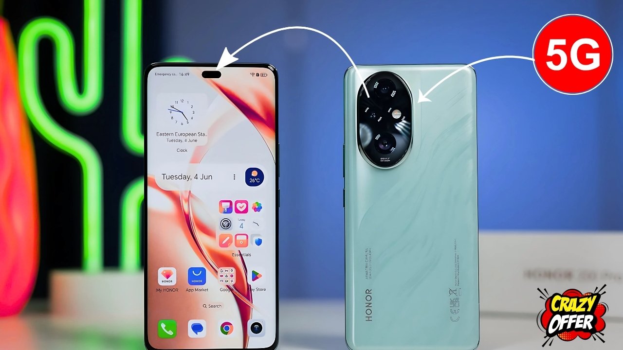 Honor 200 5G Launched – 6.7-inch AMOLED, Snapdragon 7 Gen 3, Triple Camera & 100W Fast Charging
