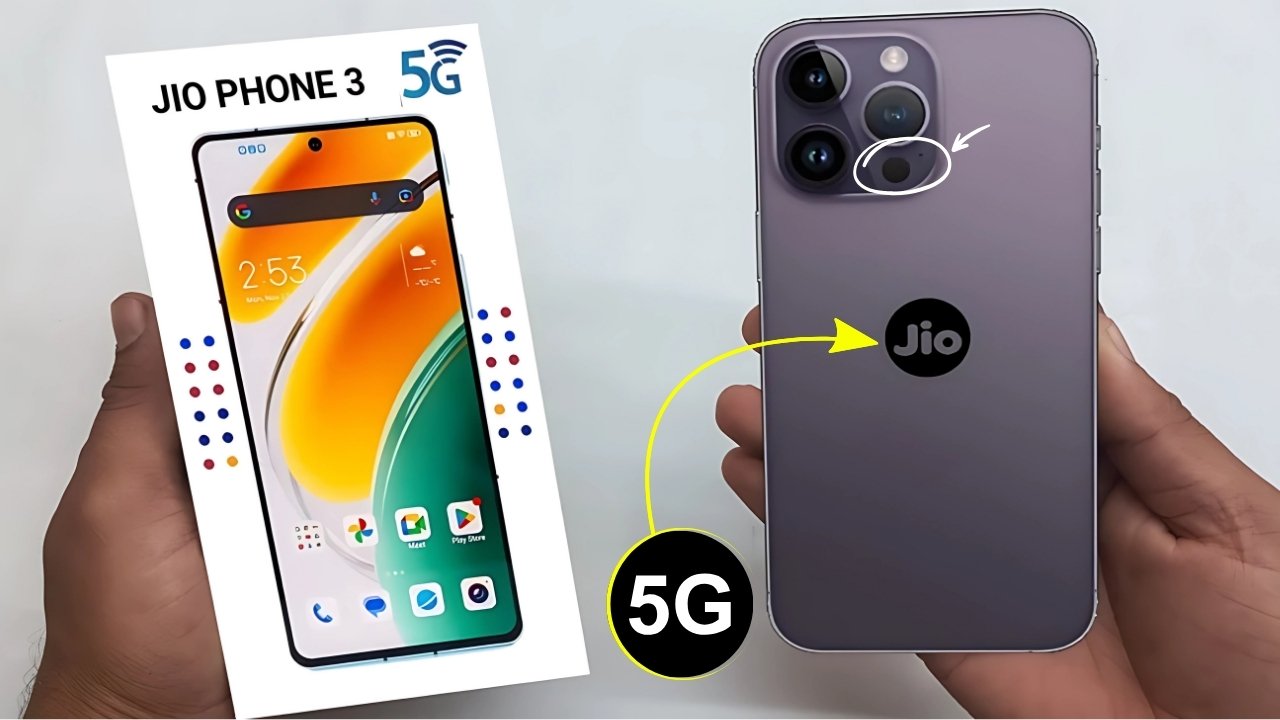 Jio Phone 3 5G Launch: Affordable 6.5-inch HD+ Display Phone with 5000mAh Battery