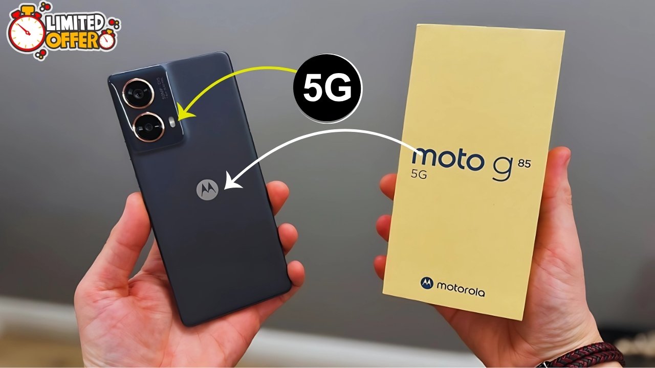 Moto G85 5G 2025 Launch – 6.7″ AMOLED, 120Hz Display, Snapdragon 6 Gen 1 & 50MP OIS Camera