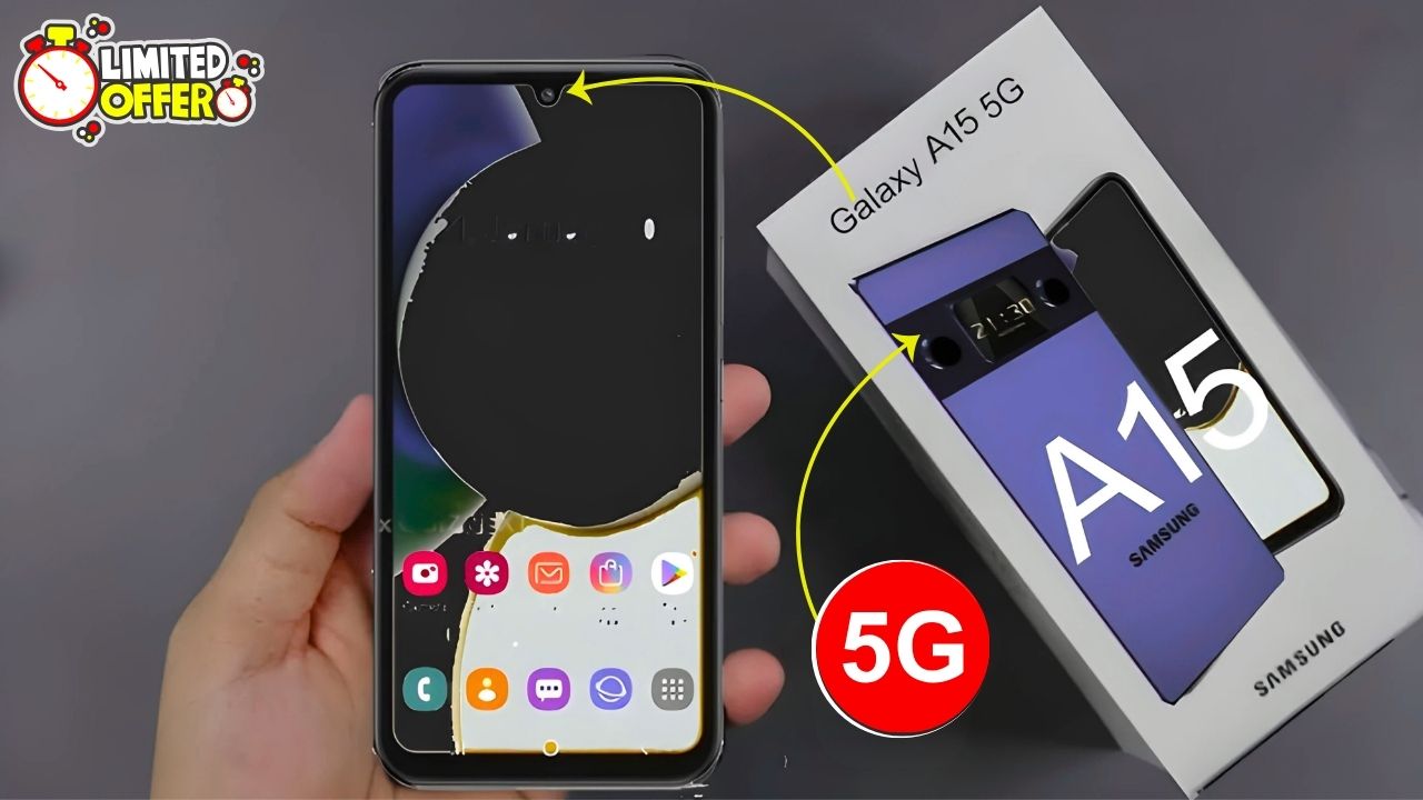 Samsung Galaxy A15 5G Launched – 200MP Camera, 120Hz AMOLED Display & Full Specs